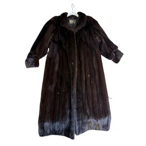 Cedric Authentic Long Mink Coat